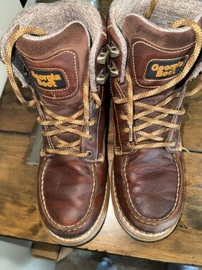 Georgia Boot Tan/Brown Safety Work Boots